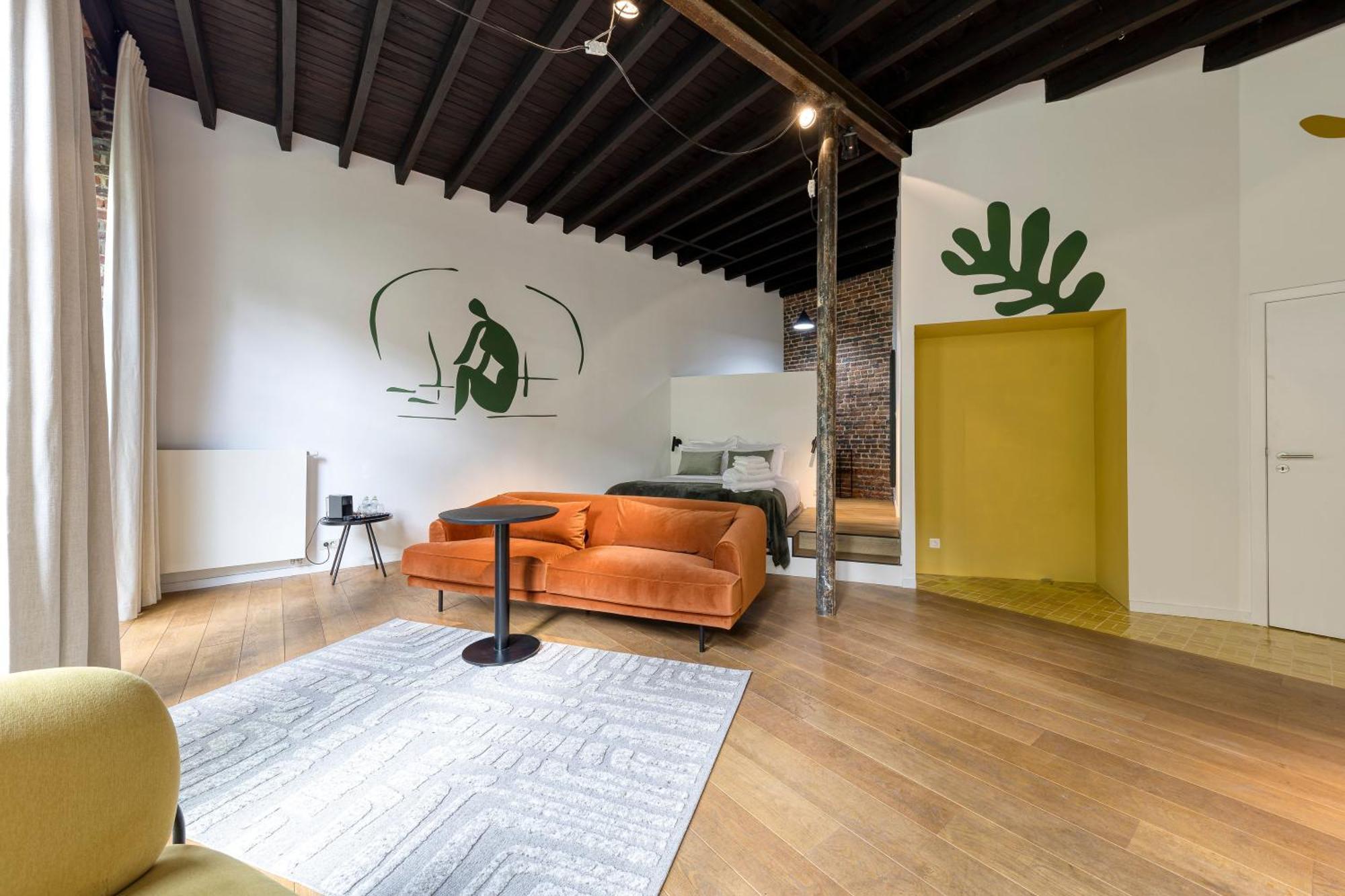 Atelier K - Art Guesthouse In Brussels 익셀레스 외부 사진