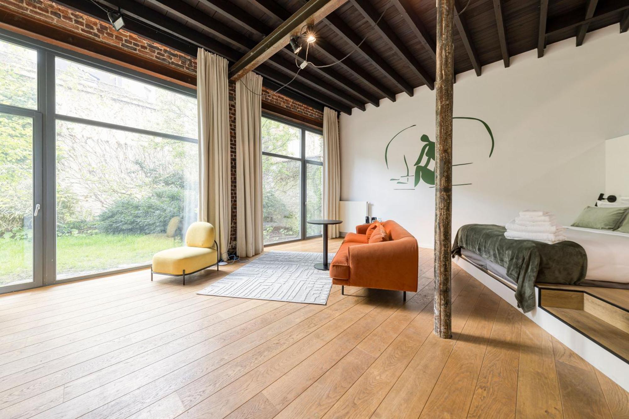 Atelier K - Art Guesthouse In Brussels 익셀레스 외부 사진